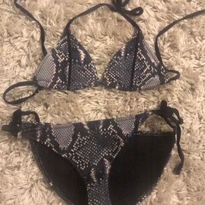 Triangl Snake Skin Bikini